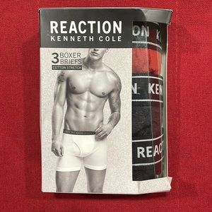 Kenneth Cole Small men’s boxer briefs, 3 pack.      DDD